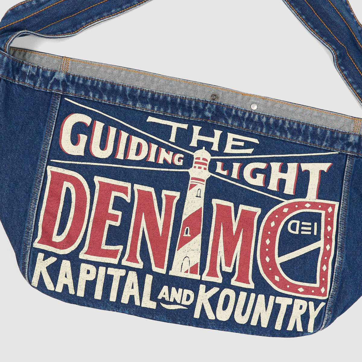 Kapital 13oz Denim "Guiding Light" News Paper Bag
