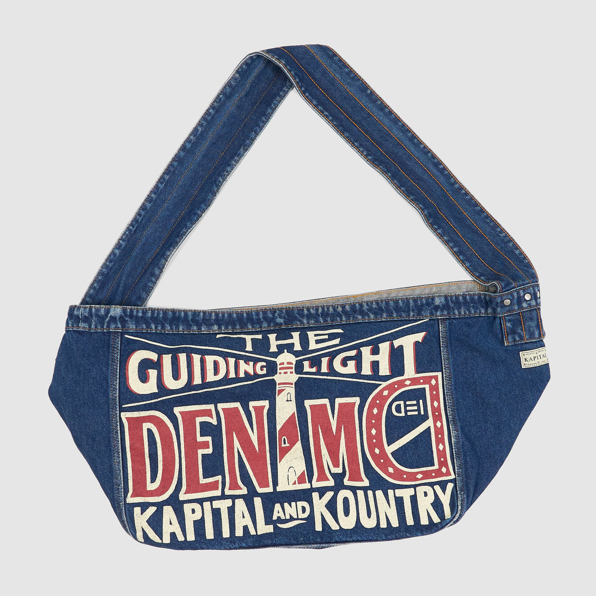 Kapital 13oz Denim "Guiding Light" News Paper Bag