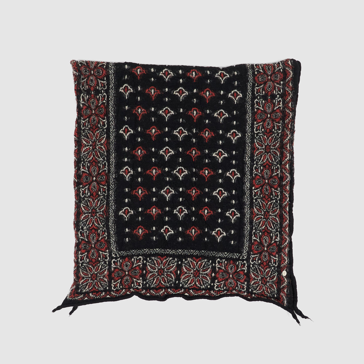 Kapital Fulling Colorful "Big Mama" Wool Scarf