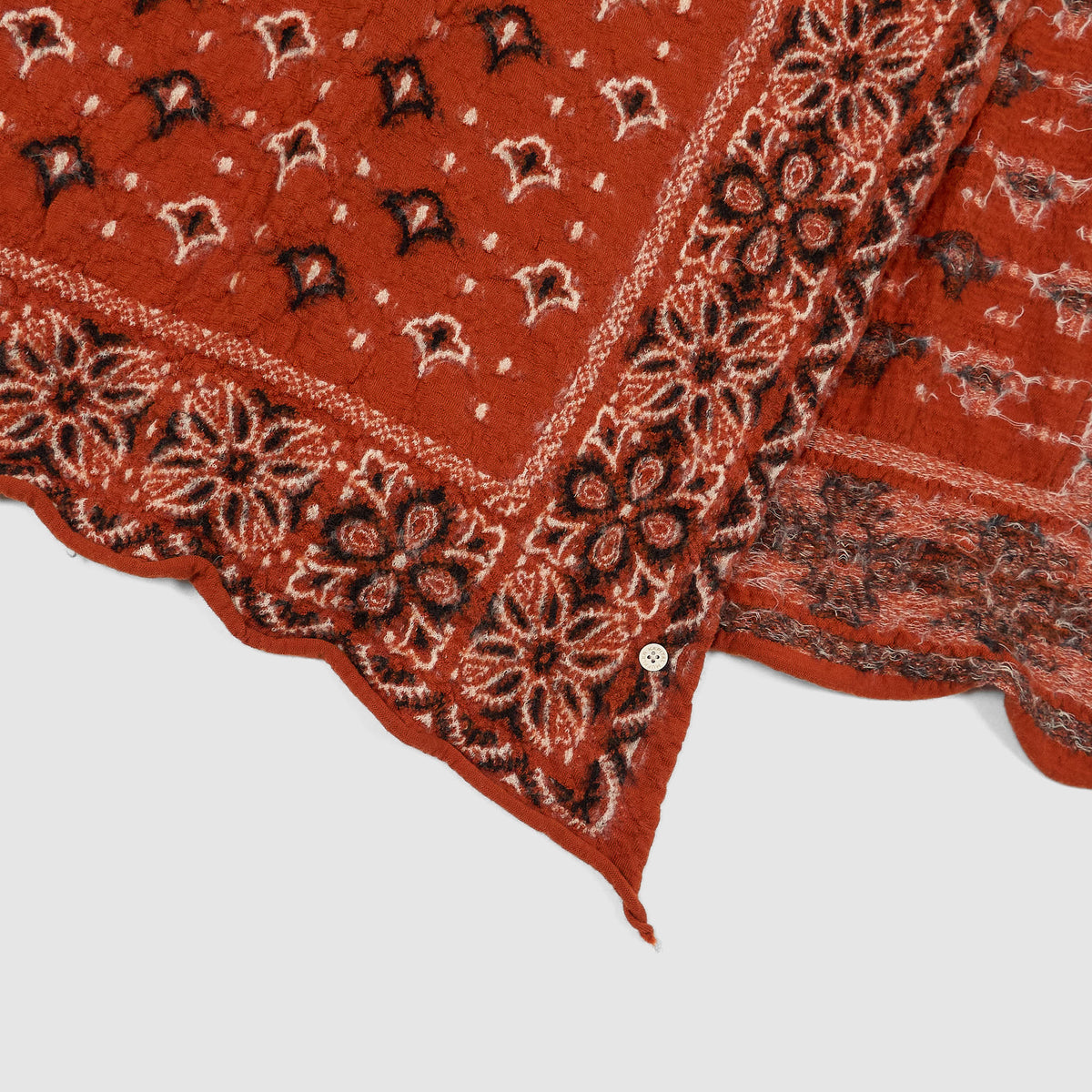 Kapital Fulling Colorful "Big Mama" Wool Scarf