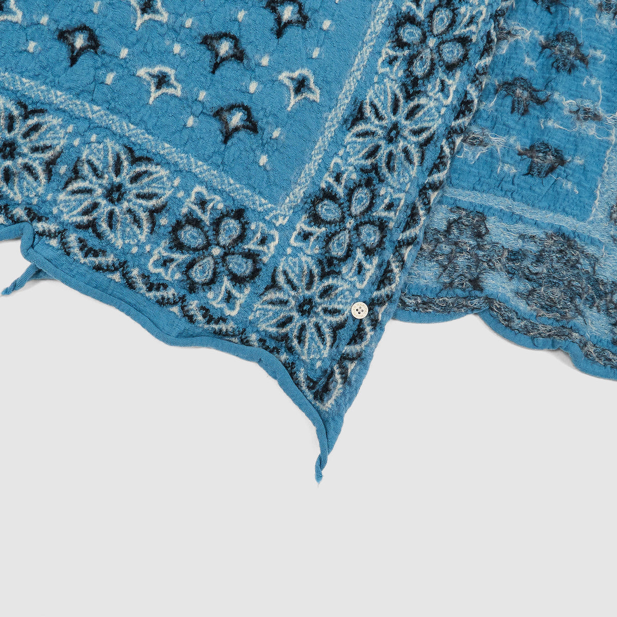 Kapital Fulling Colorful "Big Mama" Wool Scarf