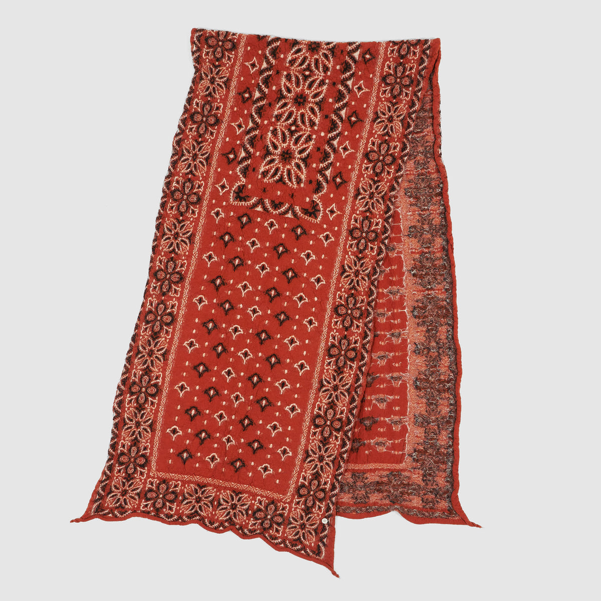 Kapital Fulling Colorful "Big Mama" Wool Scarf