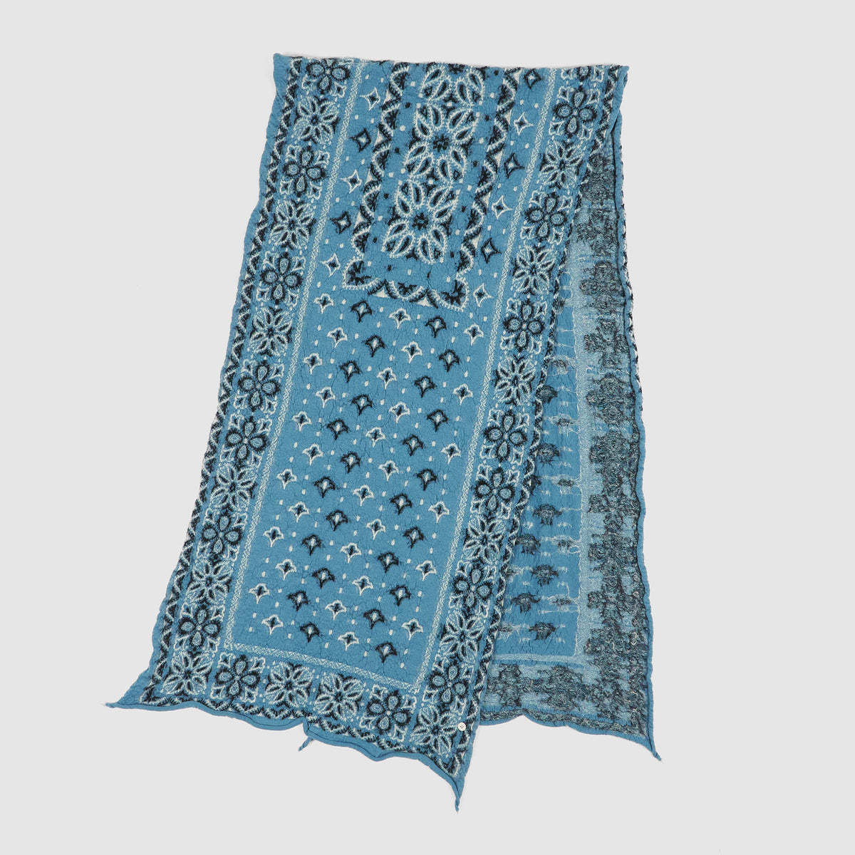 Kapital Fulling Colorful "Big Mama" Wool Scarf