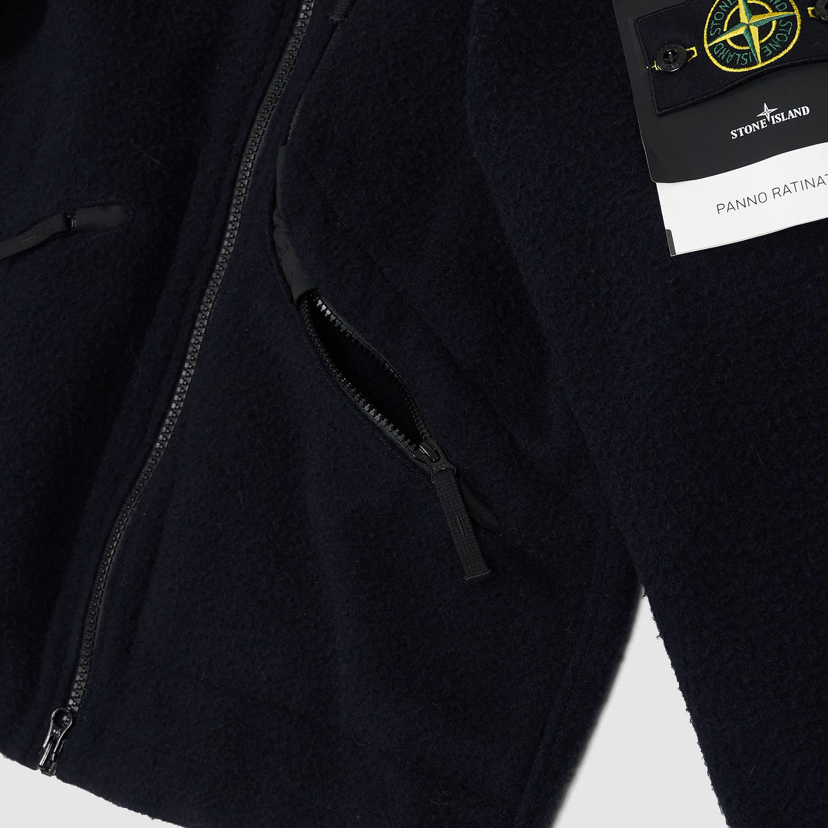Stone Island Panno Ratinato Hooded Jacket