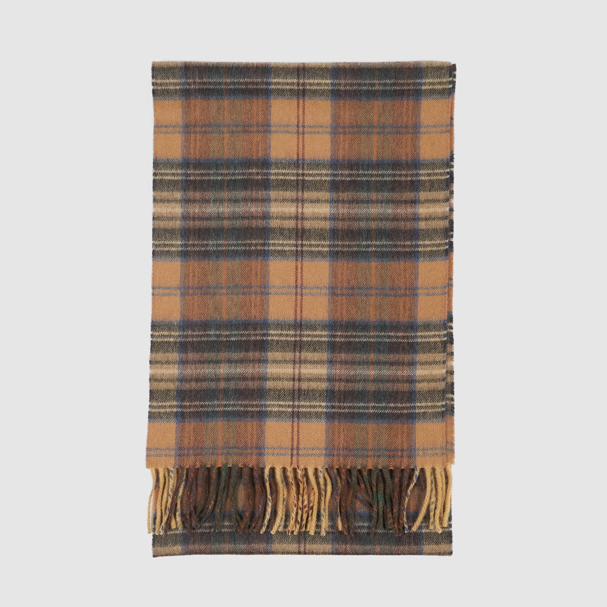 Double RL Soft Wool/ Cashmere Blend Scarf