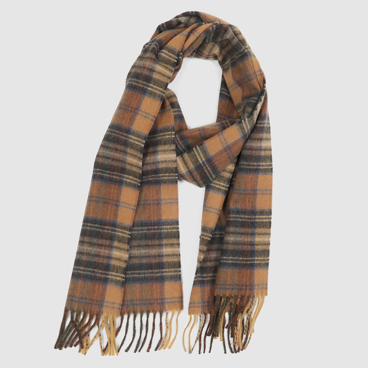 Double RL Soft Wool/ Cashmere Blend Scarf