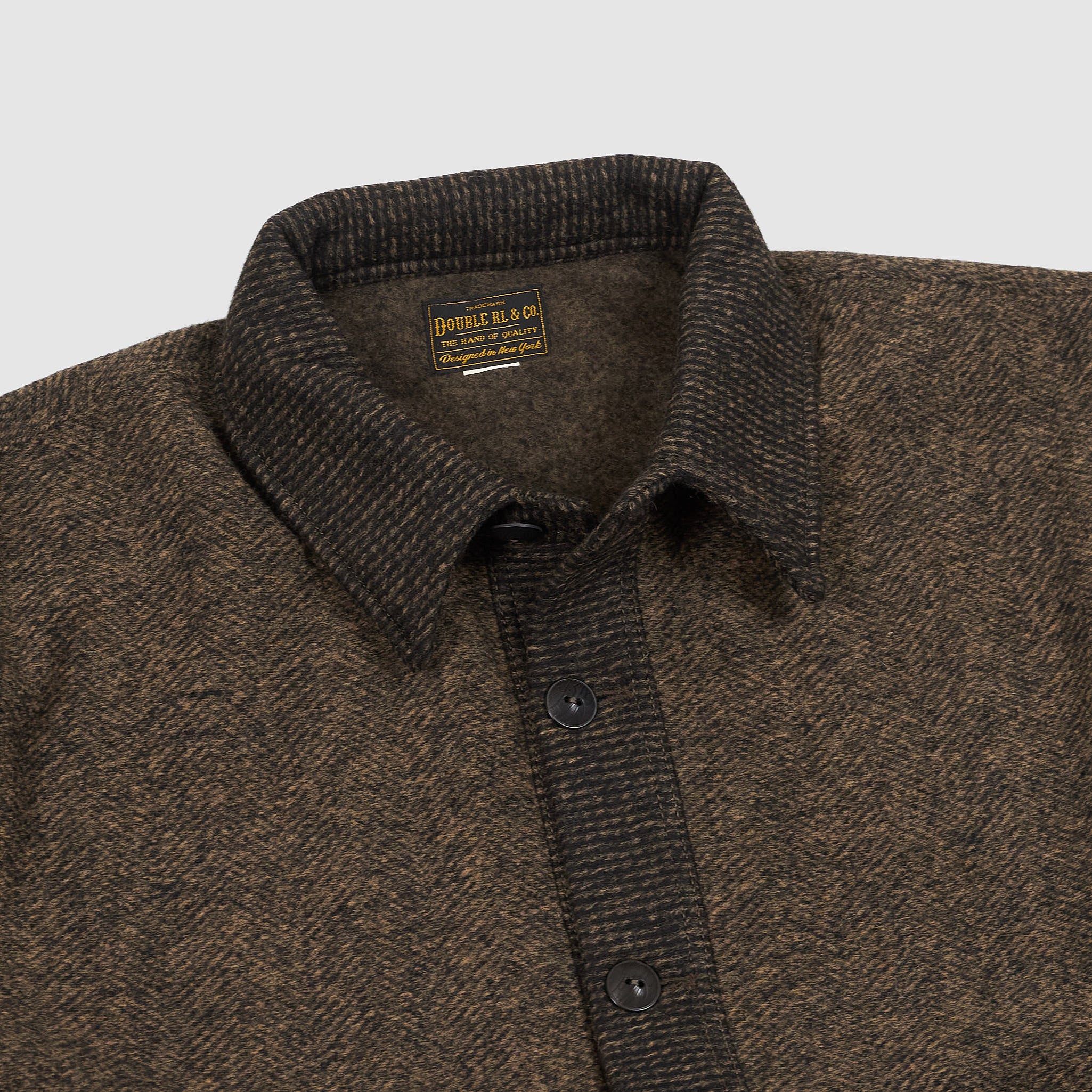 Double RL Double-Knit Tweed Cardigan - DeeCee style