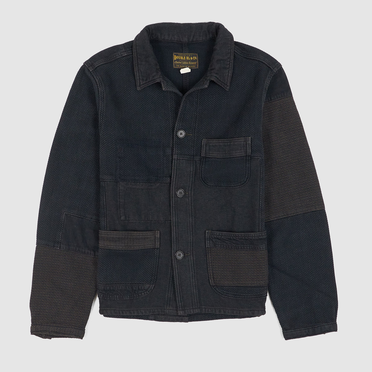 Double RL Limited Sashiko Patchwork Work Jacket