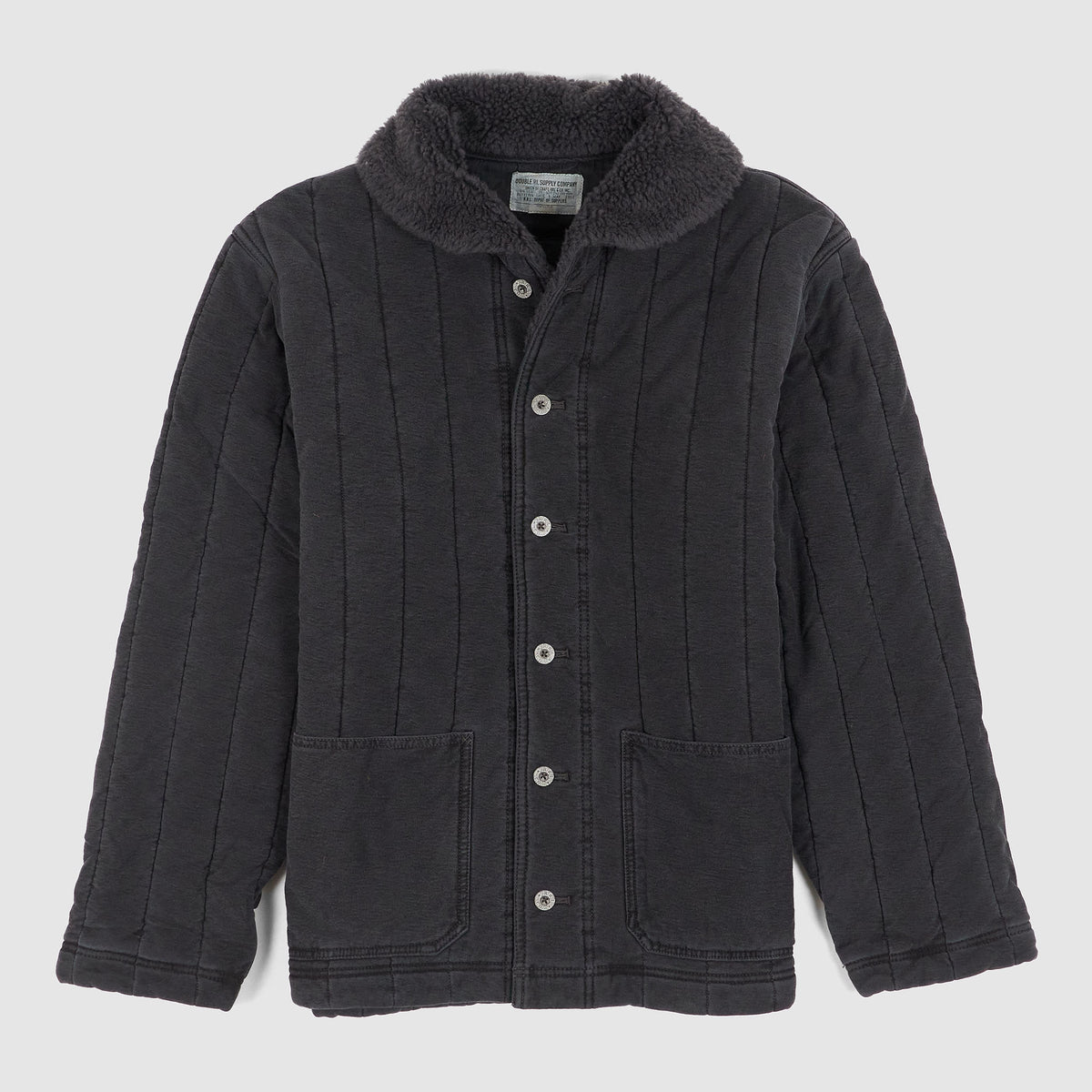 Double RL Fleece Lined Dungaree Cardigan Jacket
