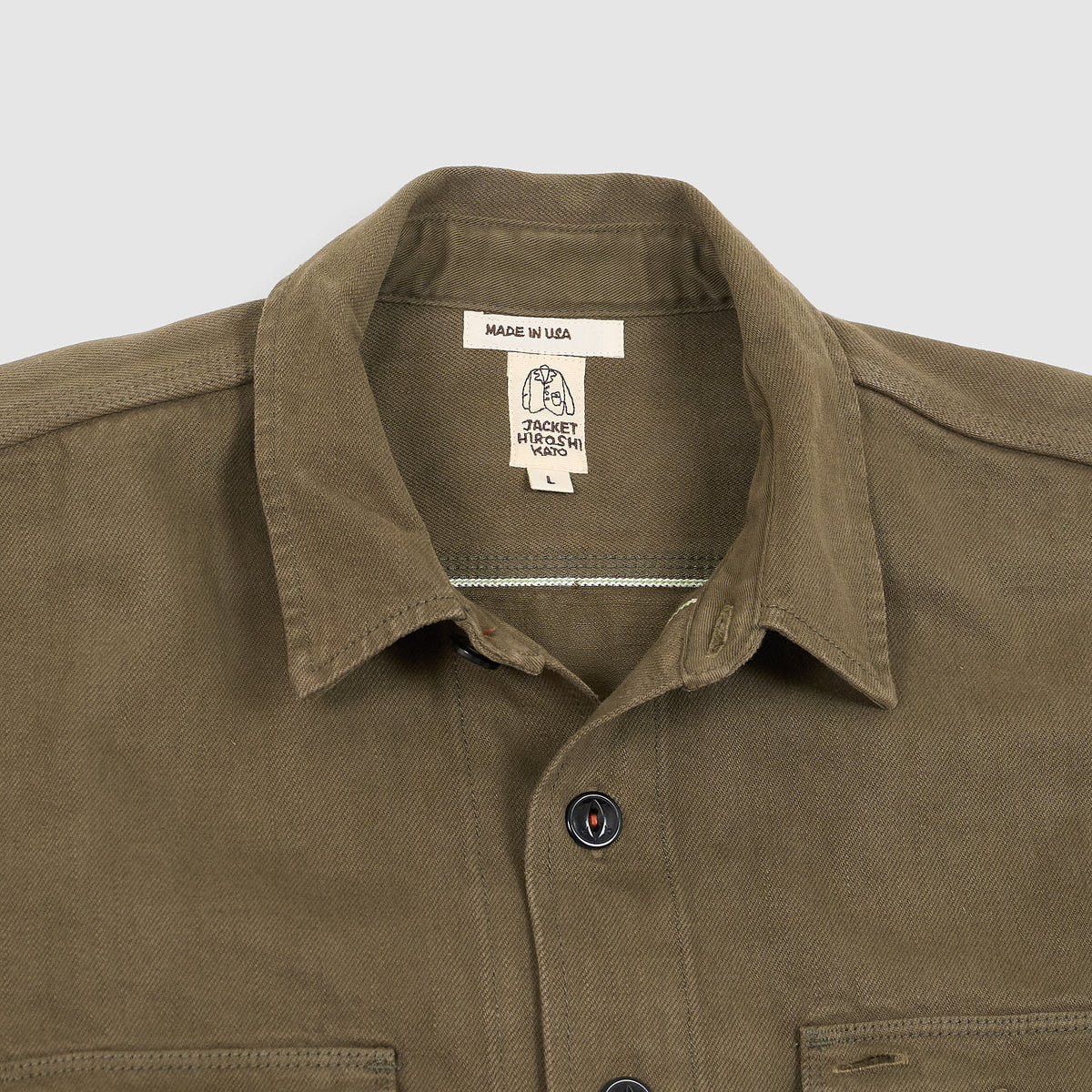 Hiroshi Kato "The Anvil" Selvage Shirt Jacket