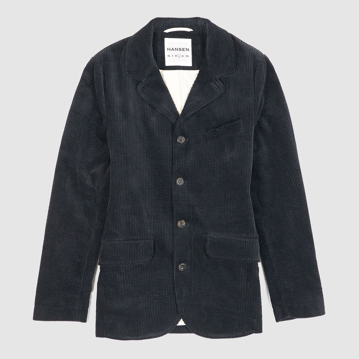 Hansen Classic 4 Button Corduroy Blazer