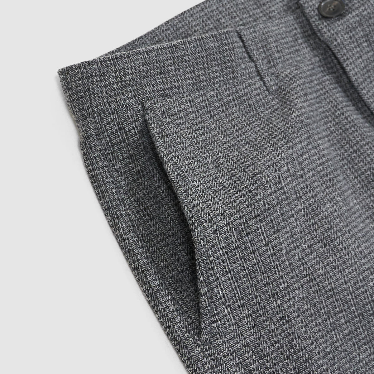 Hansen Casual Wool/Cotton Blend Trousers