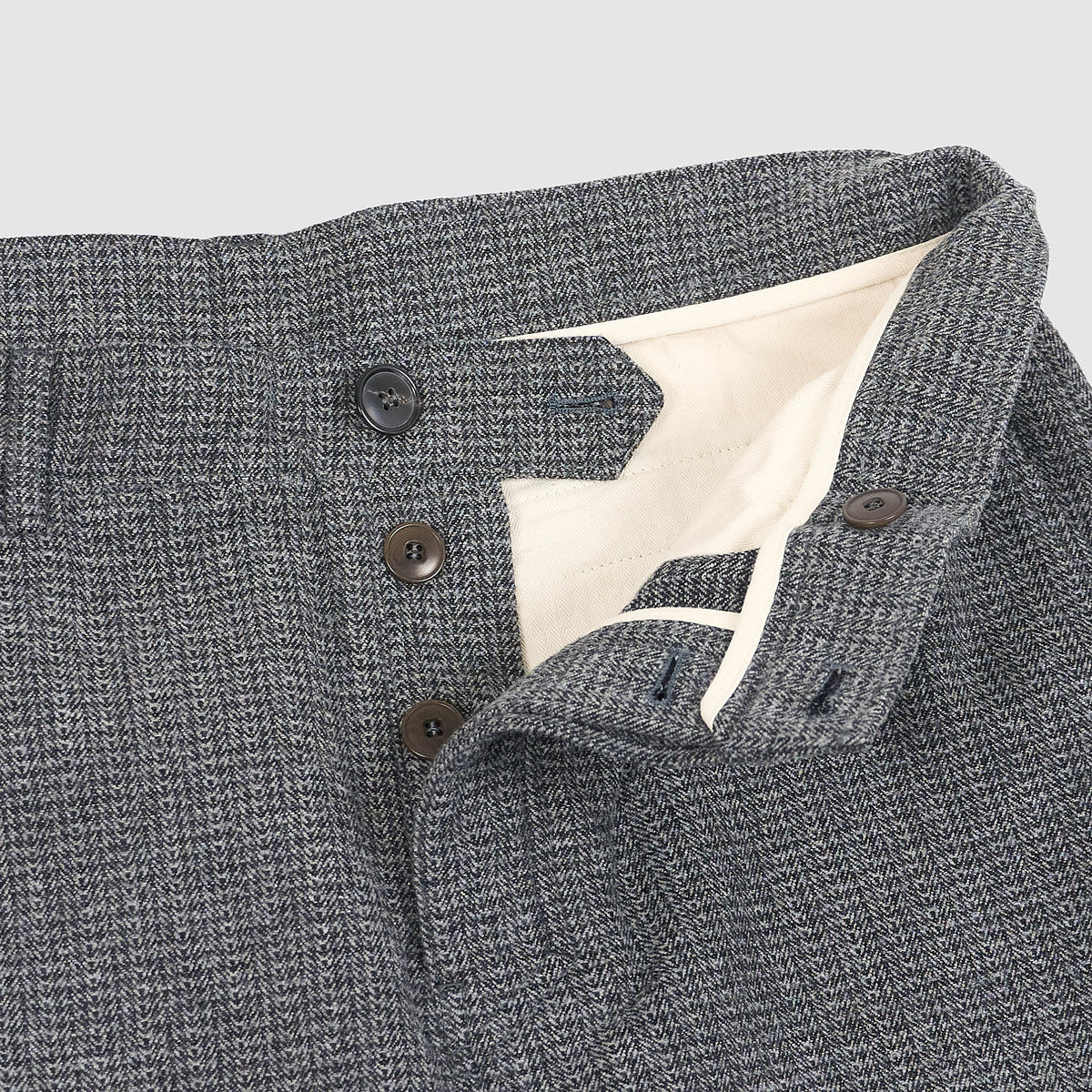 Hansen Casual Wool/Cotton Blend Trousers