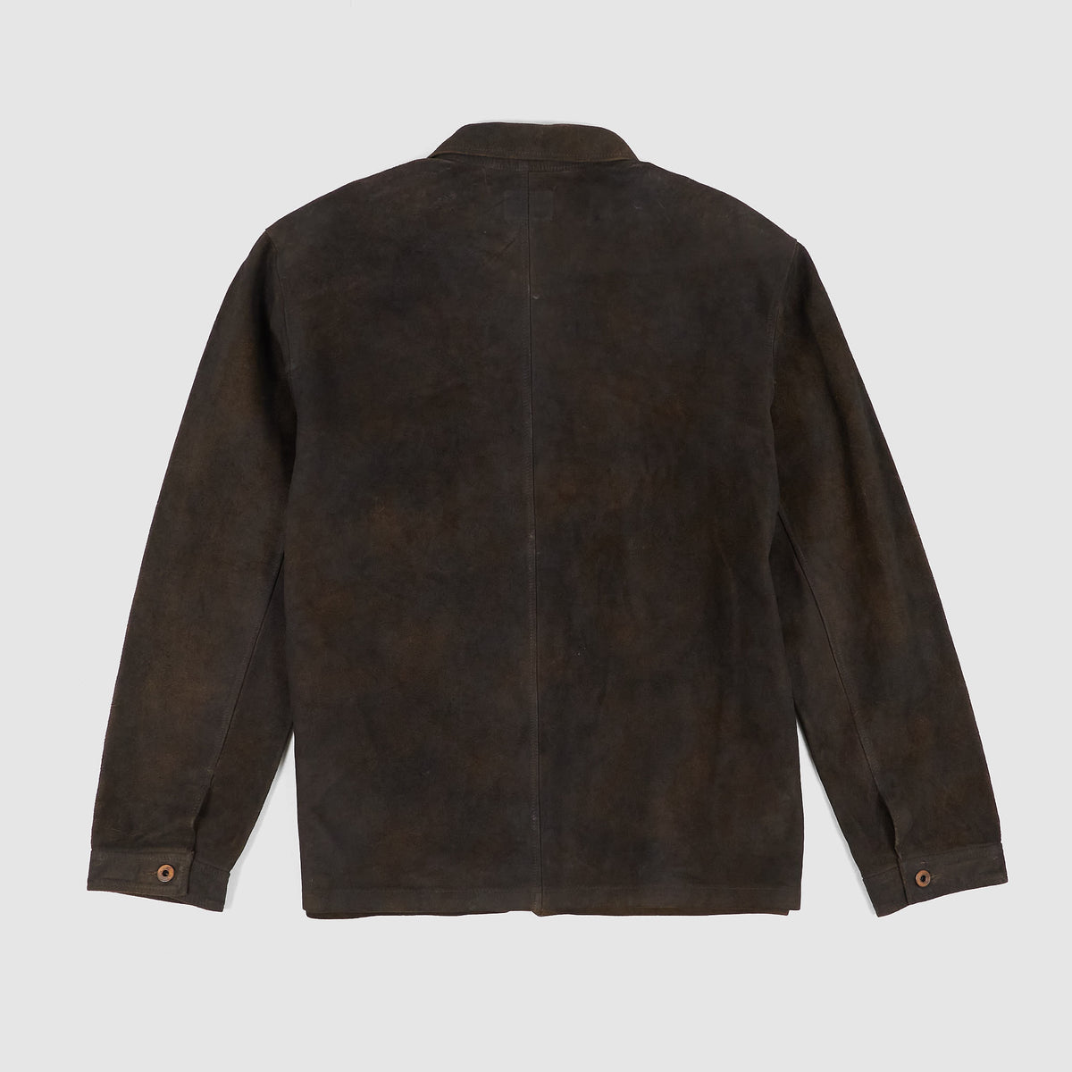 Double RL Timeworn Roughout Leather Jacket