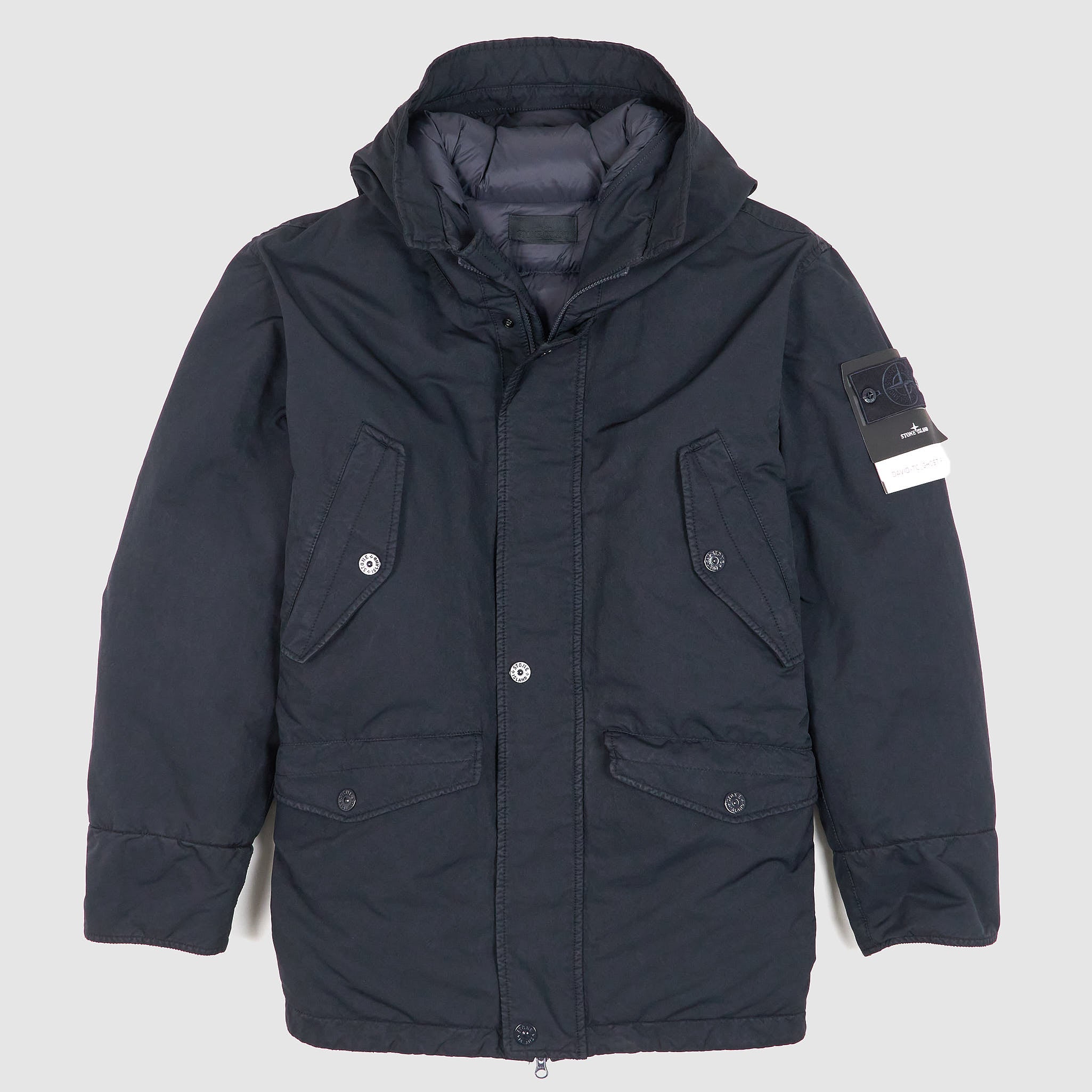 Stone Island Ghost Piece David-TC Short Parka - DeeCee style