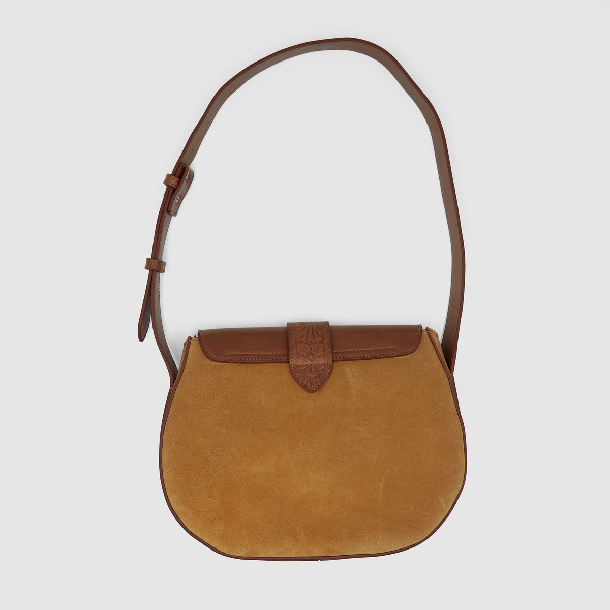 HTC Ladies Suede Leather Bag w/ Studs