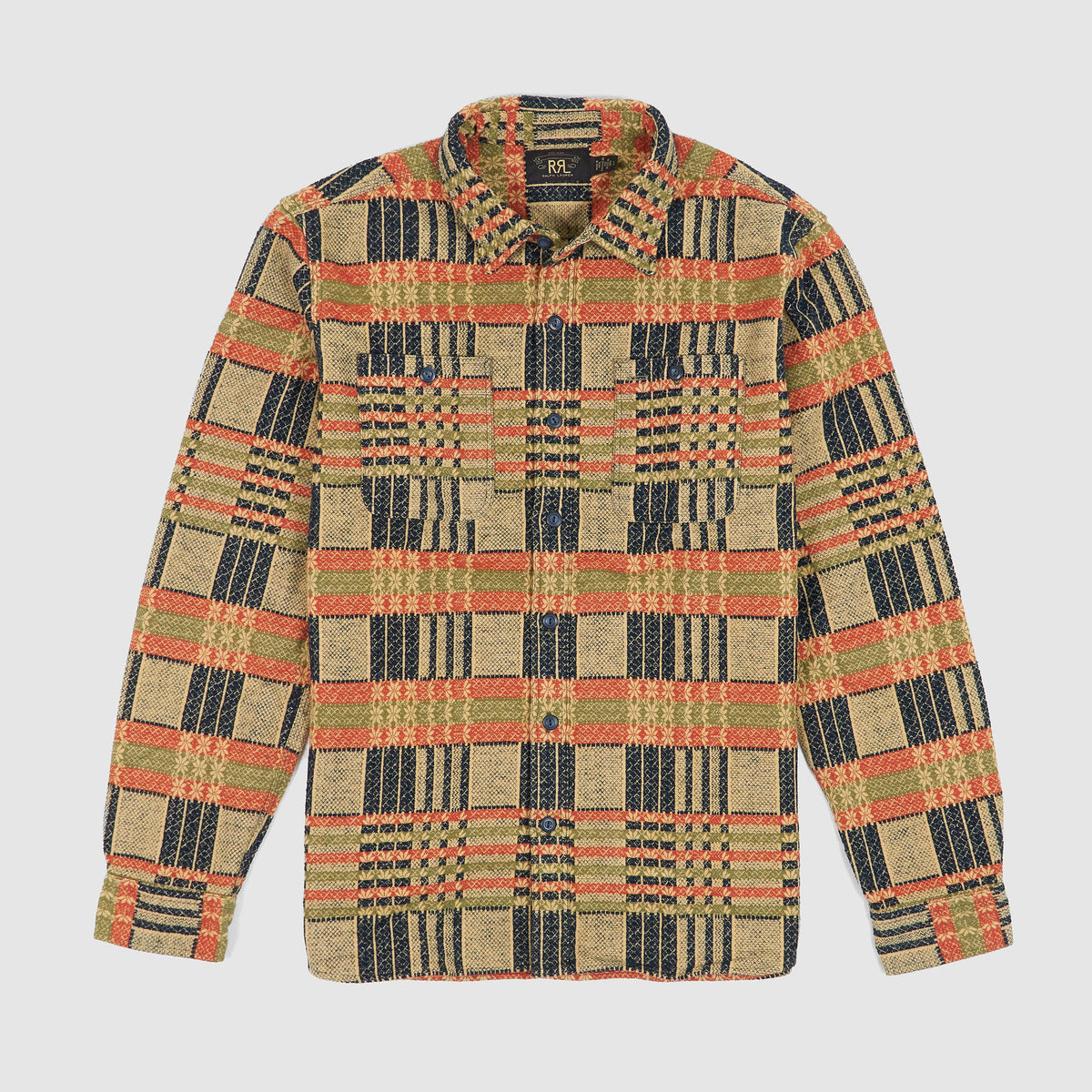 Double RL Jacquard Overshirt