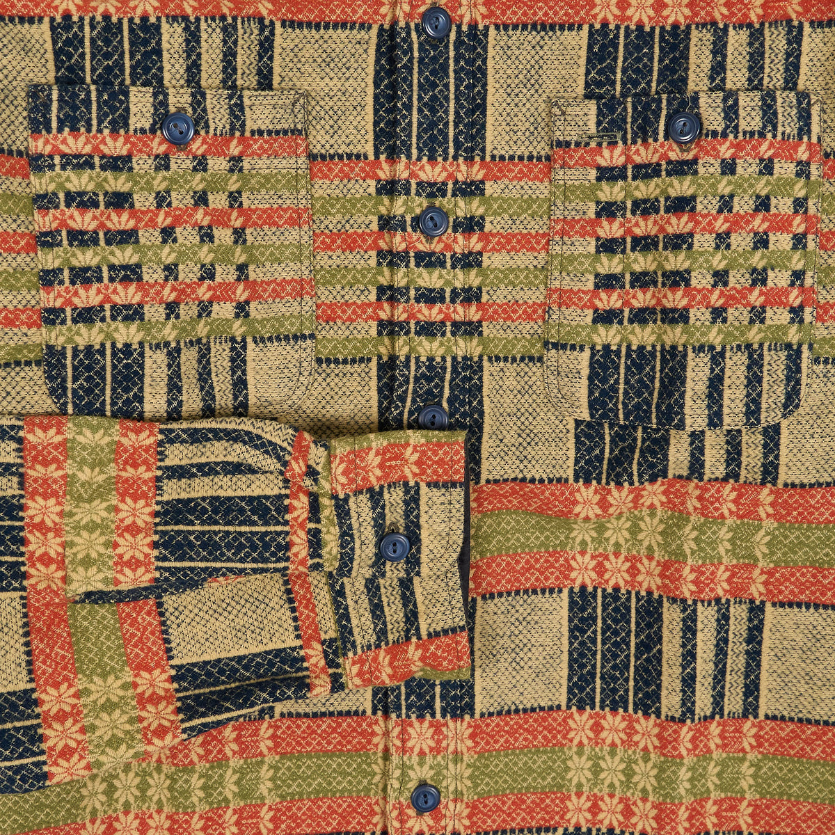 Double RL Jacquard Overshirt