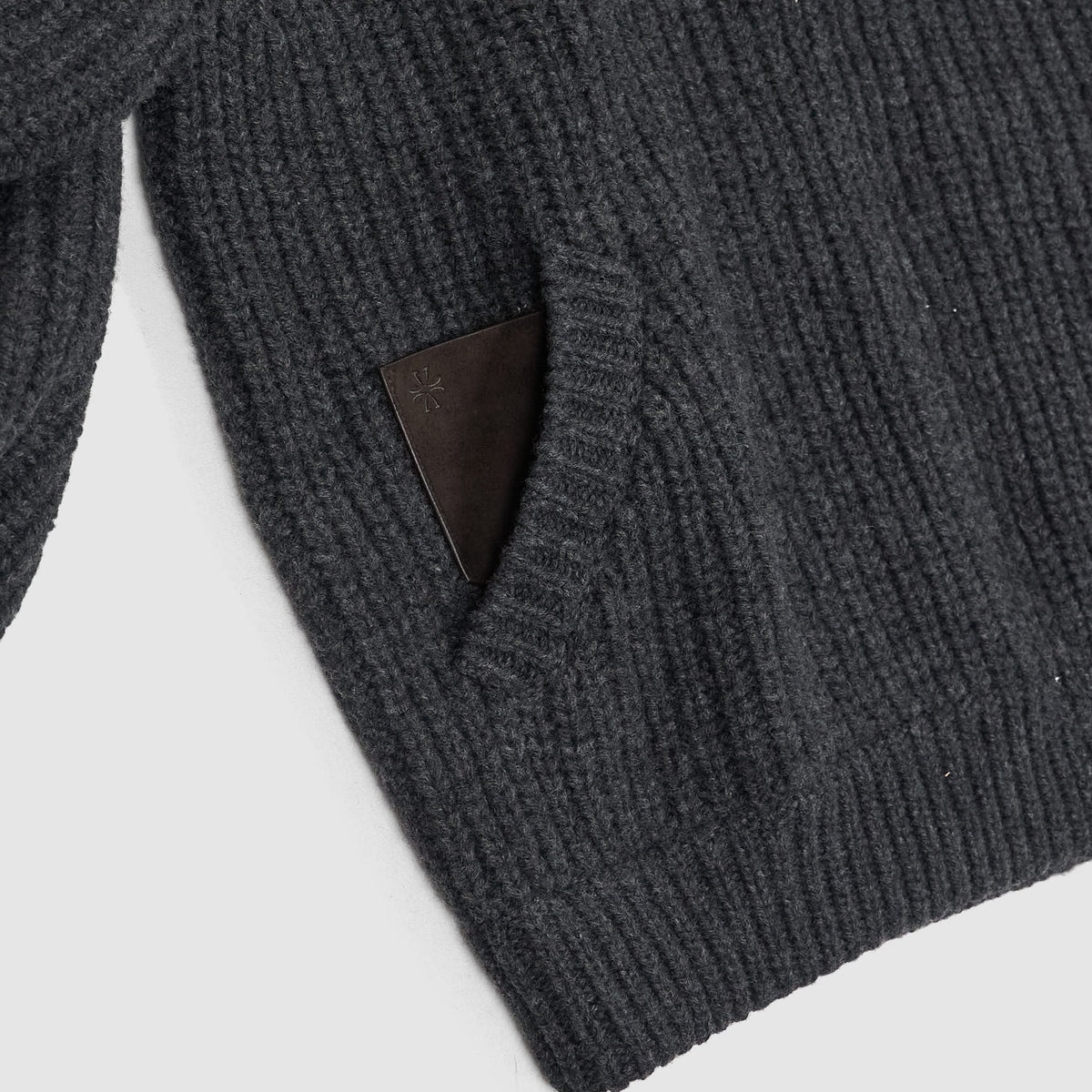 Jacob Cohen Full Zip Heavyweight Extra Soft Wool Cardigan