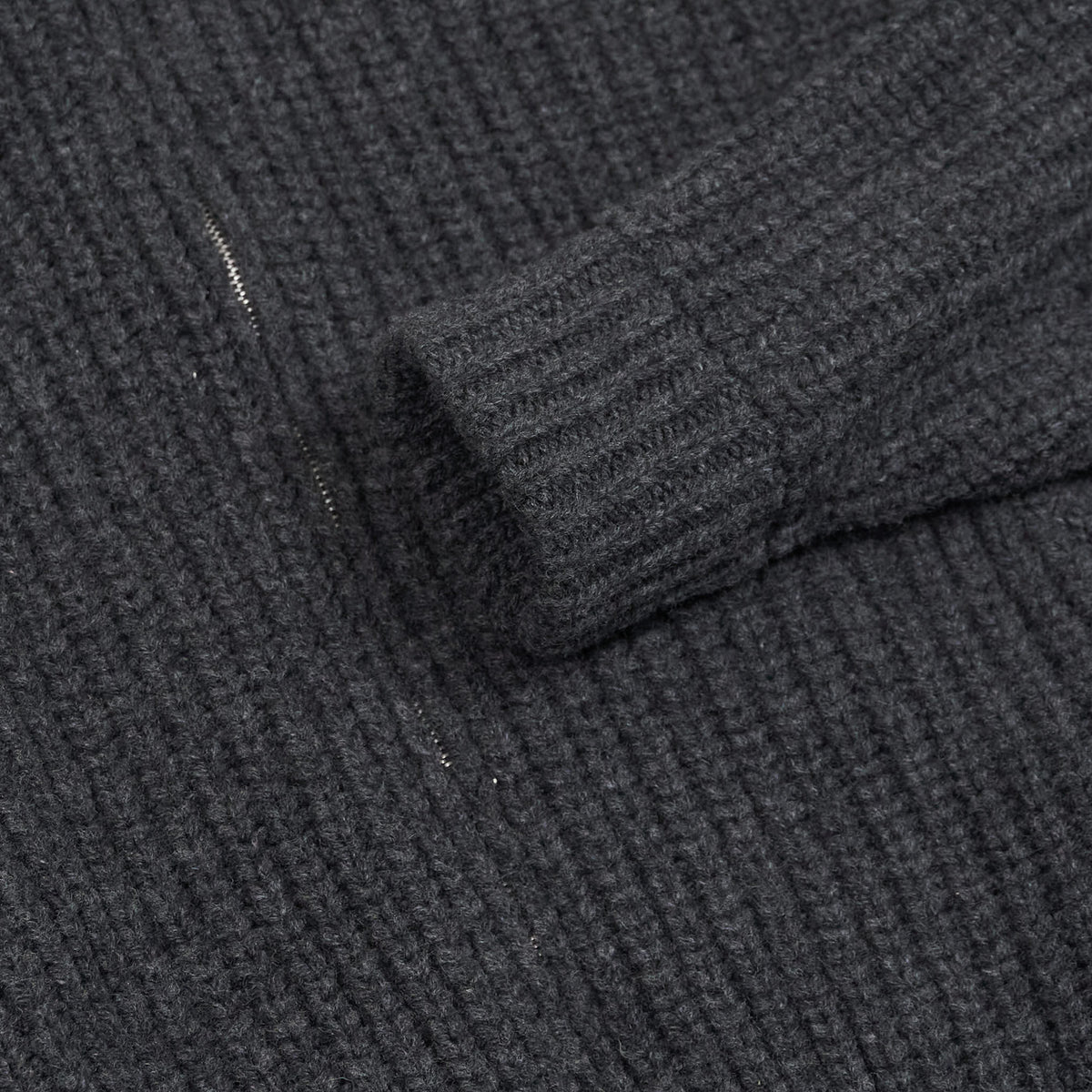 Jacob Cohen Full Zip Heavyweight Extra Soft Wool Cardigan