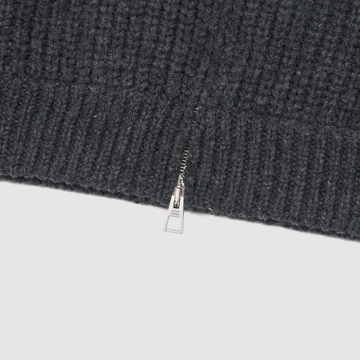 Jacob Cohen Full Zip Heavyweight Extra Soft Wool Cardigan