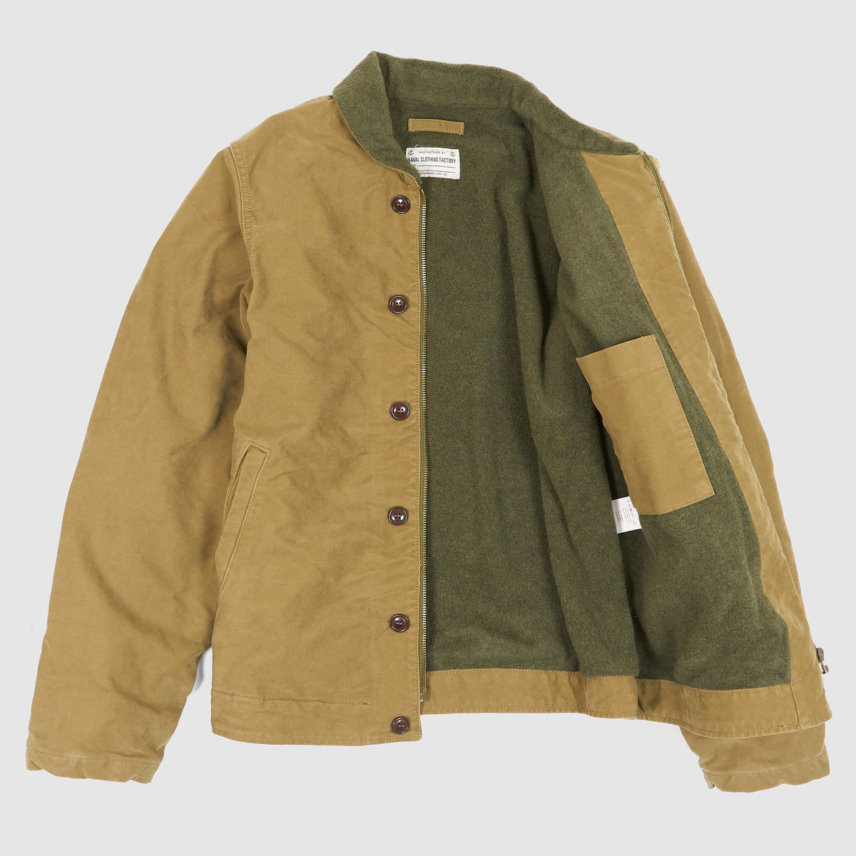 Chesapeake’s Ottoman N-1 Wool Lined Deck Jacket
