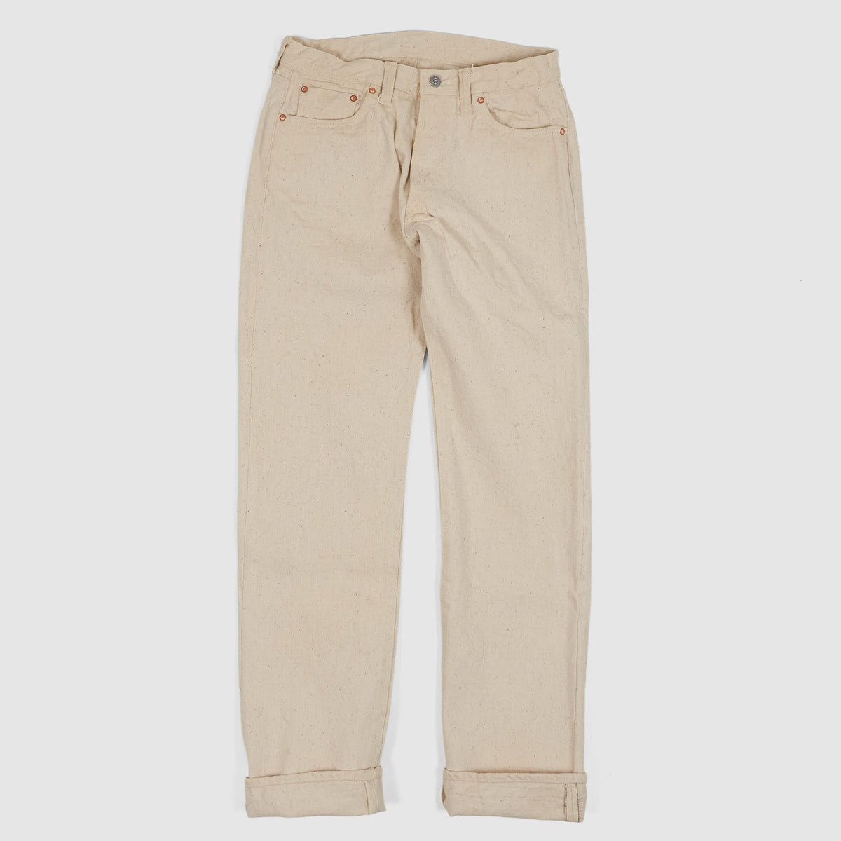 Samurai Jeans 5P Selvage Natural Denim Cotton Project 18oz