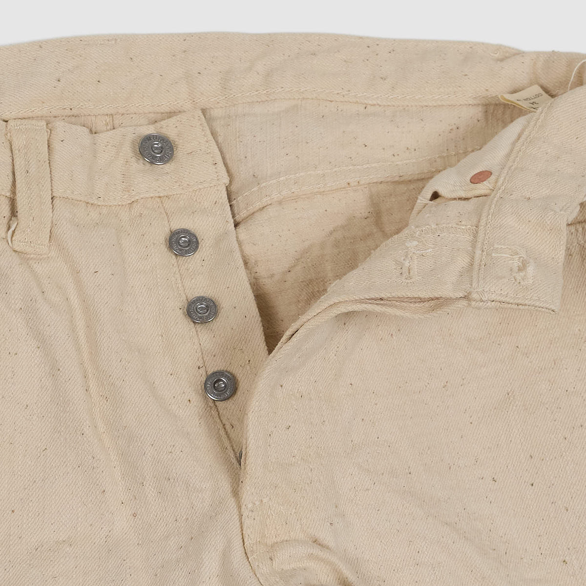 Samurai Jeans 5P Selvage Natural Denim Cotton Project 18oz