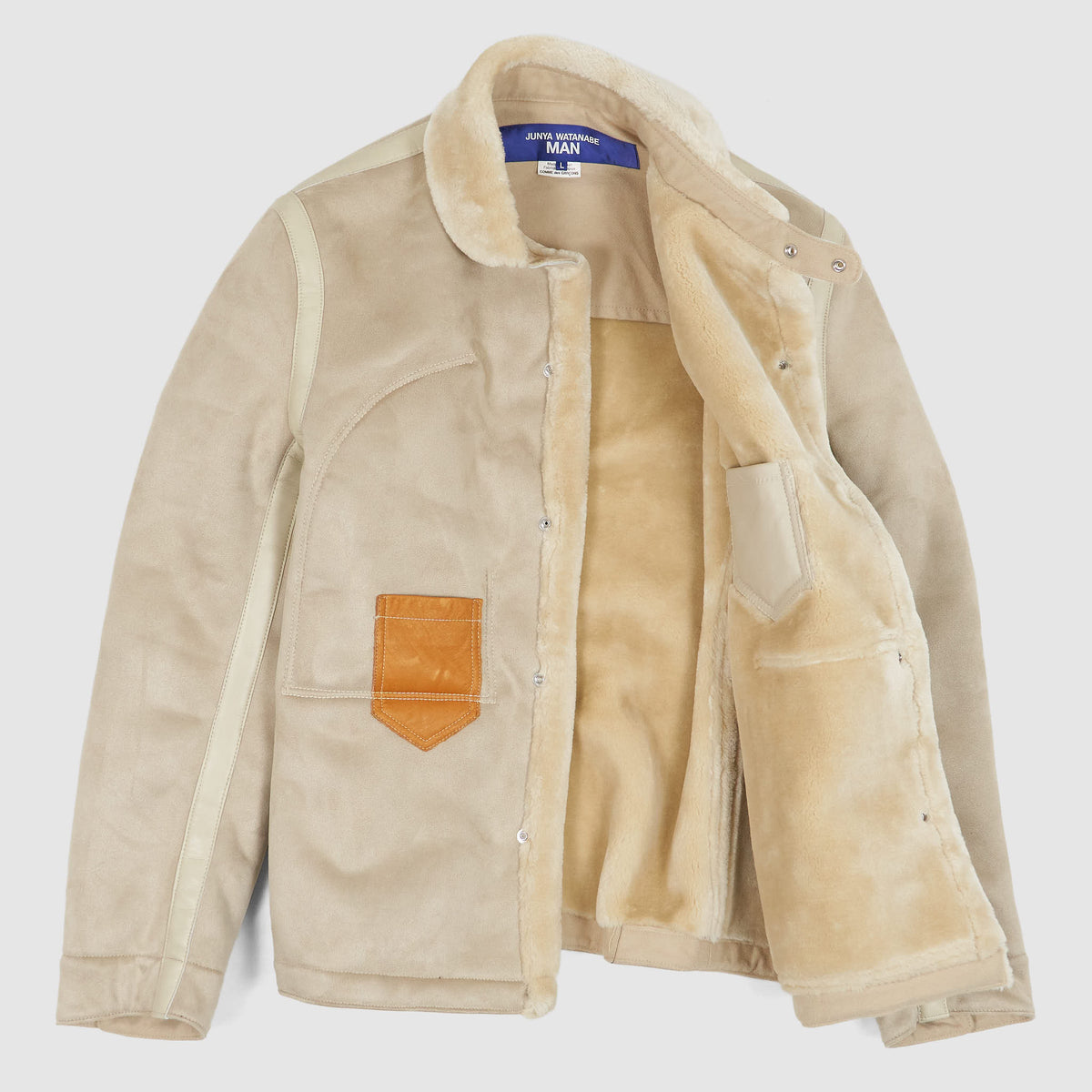 Junya Watanabe MAN Faux Shearling Jacket