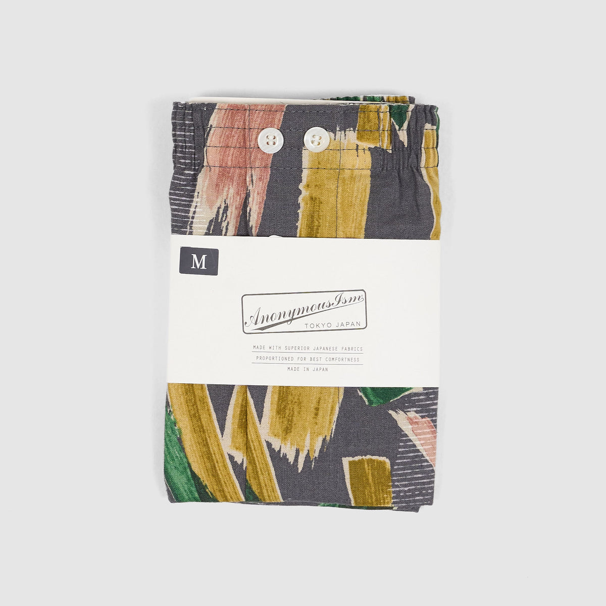 Anonymous Ism Hemp Cotton Brushed Pattern Boxers