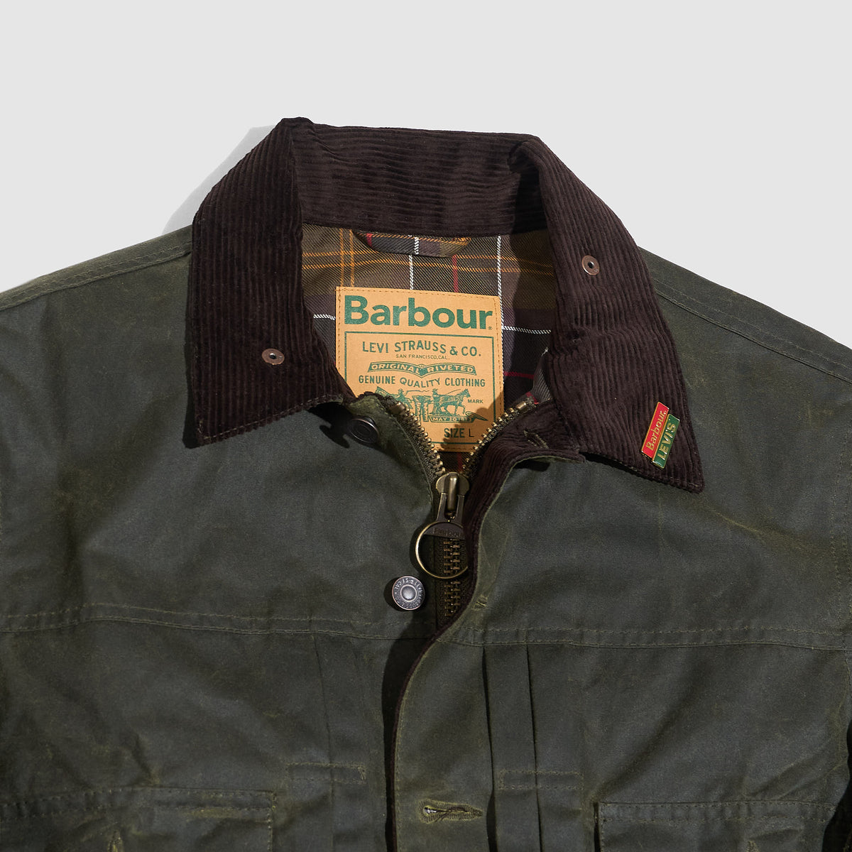 Barbour x Levi's® Type 2 Wax Jacket - DeeCee style