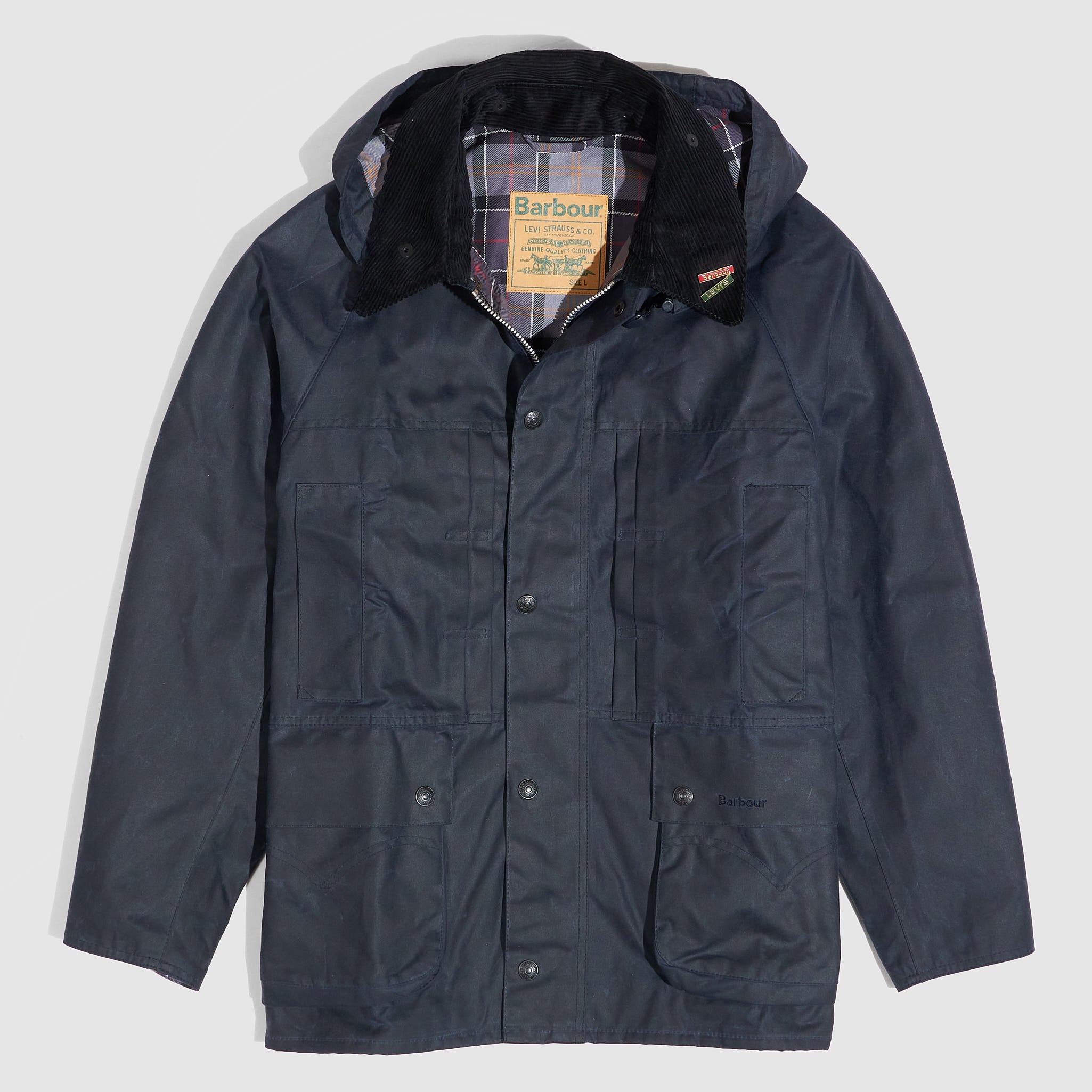 Barbour x Levi's® Waxed Oversized BDL Jacket - DeeCee style