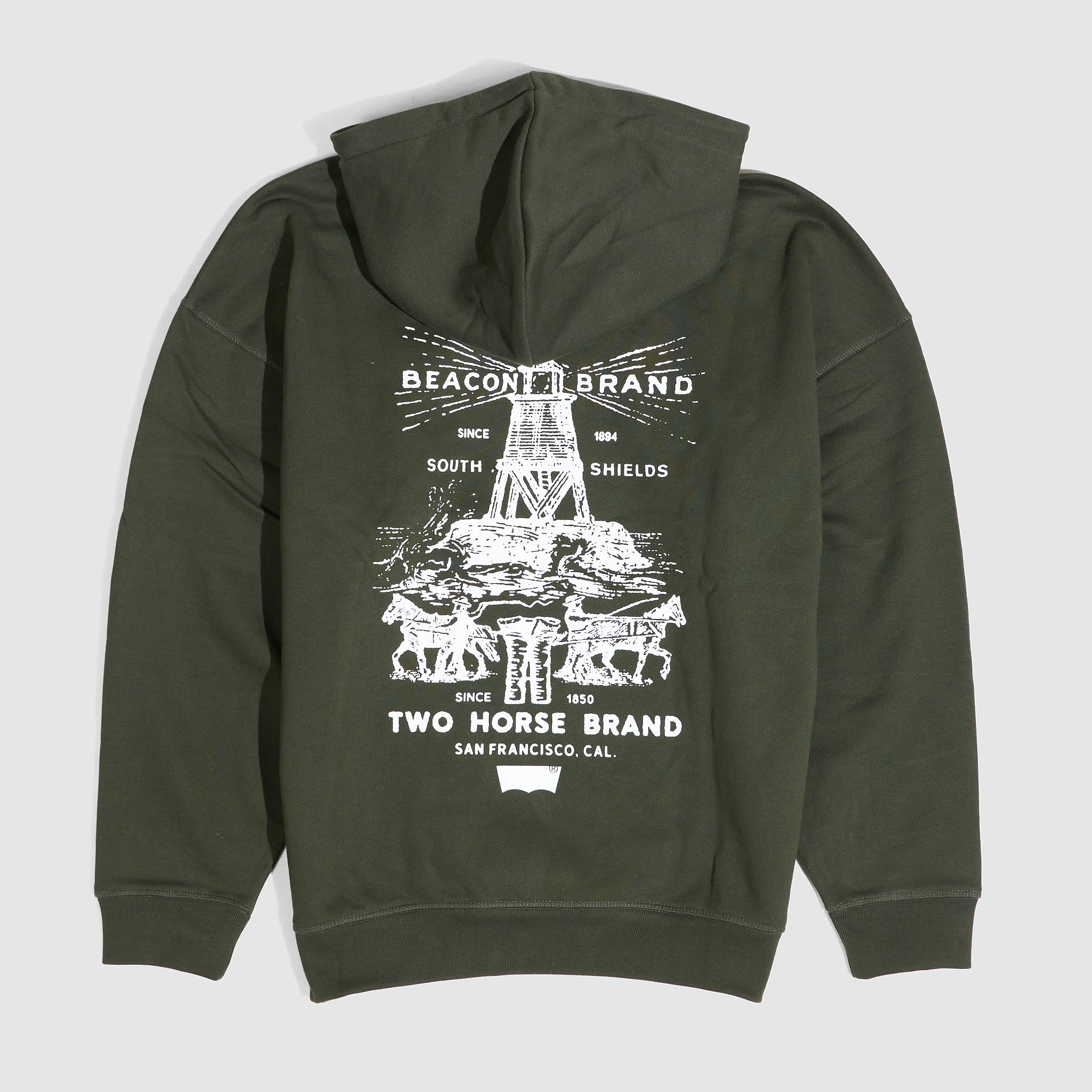 Barbour x Levi's® Heavyweight Graphic Hoodie - DeeCee style