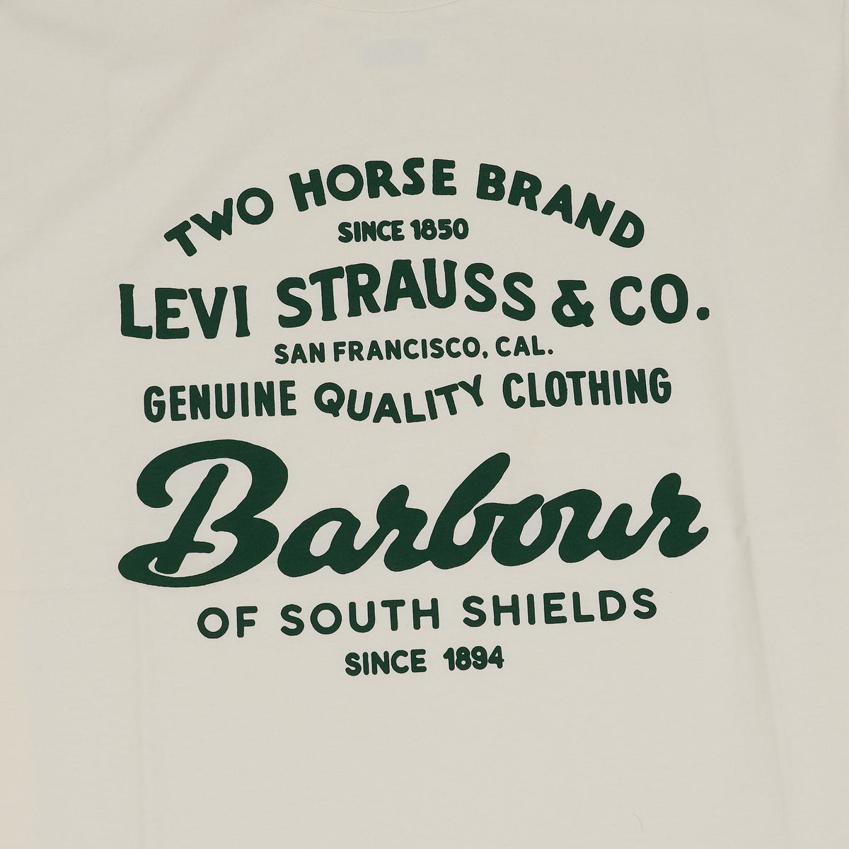 Barbour x Levi's® Graphic Crew Neck T-Shirt