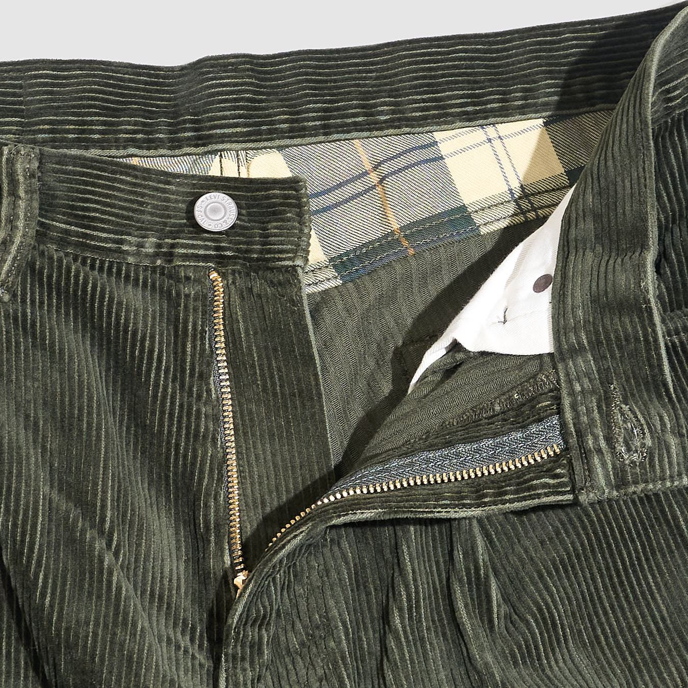 パンツ LEVI'S x Barbour 578 Pleated Pant \"Olive Barbour Barbour x Levi's 578 Pleated Pant - Rosin | 5 Pocket Pants
