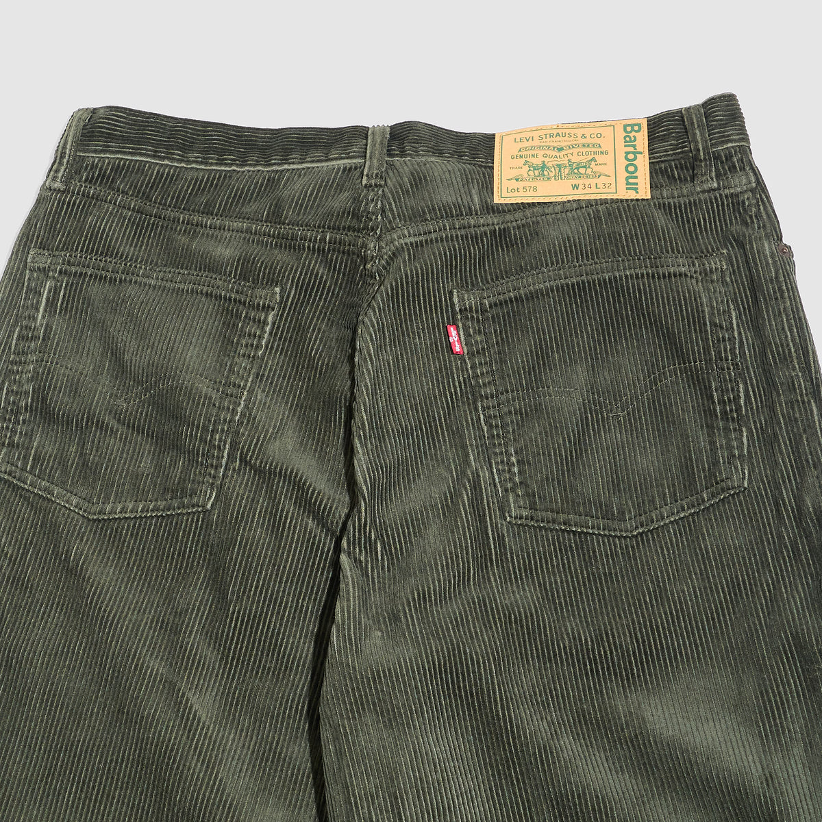 Barbour x Levi's® Pleated Corduroy Pants