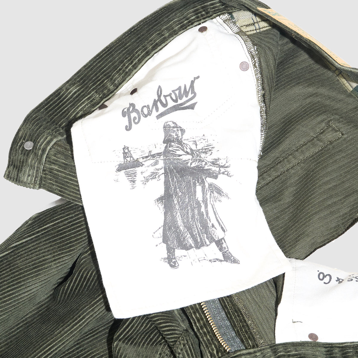 Barbour x Levi's® Pleated Corduroy Pants