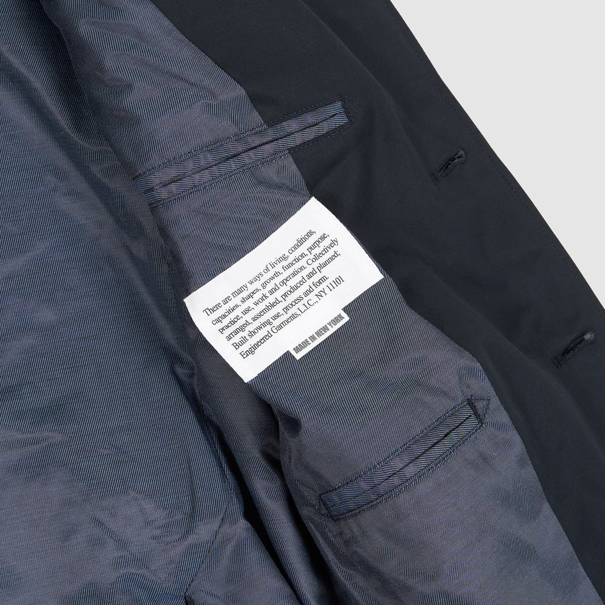 Engineered Garments Ventile Blazer