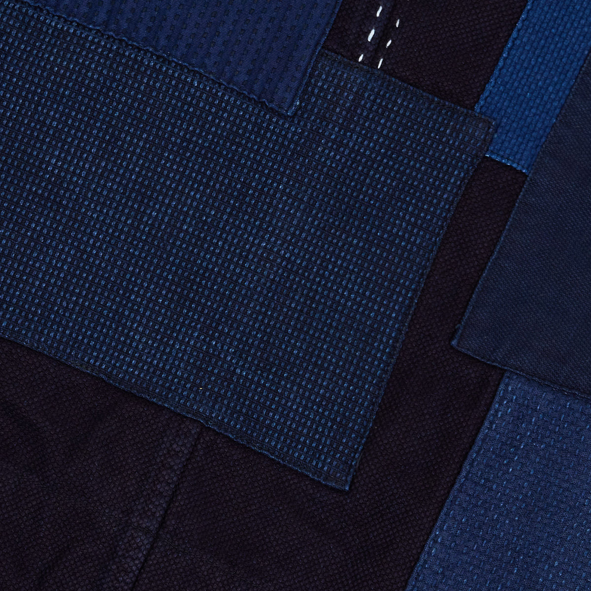 Blue Blue Japan Indigo Sashiko  Coverall Blazer Jacket