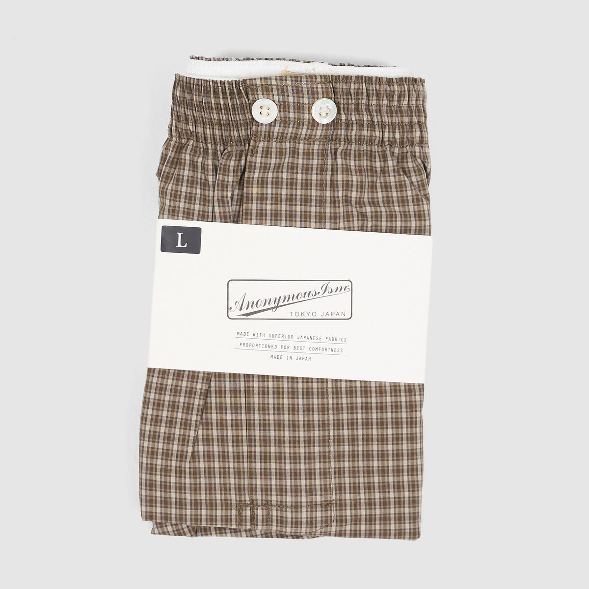 Anonymous Ism Micro Plaid Boxers