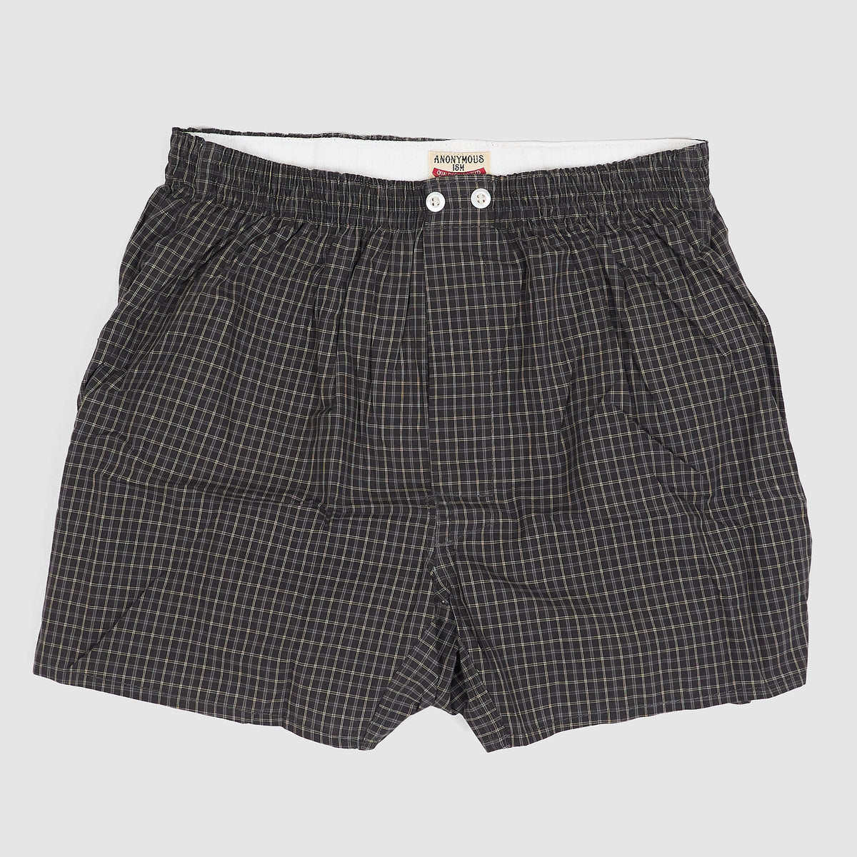 Anonymous Ism Micro Plaid Boxers