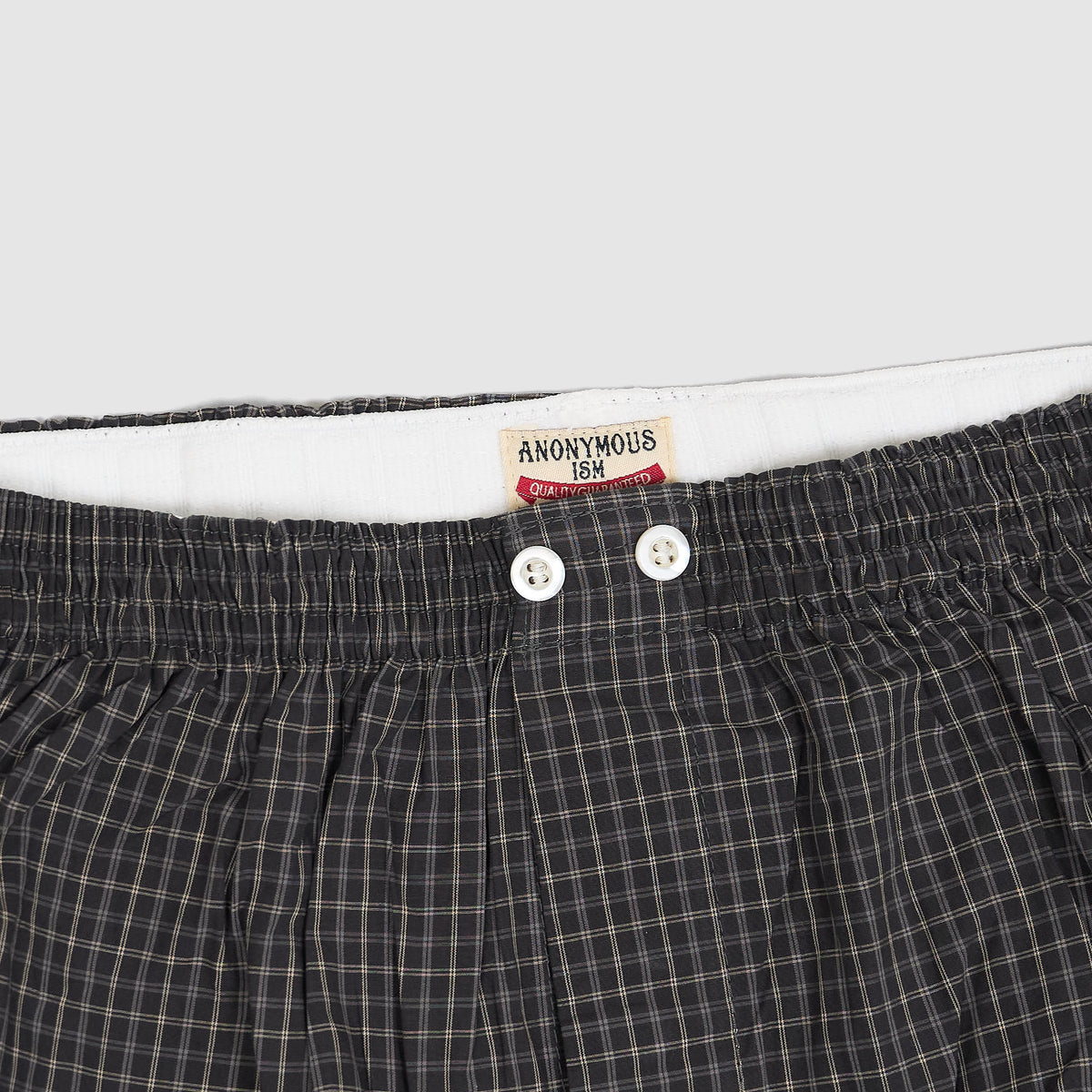 Anonymous Ism Micro Plaid Boxers