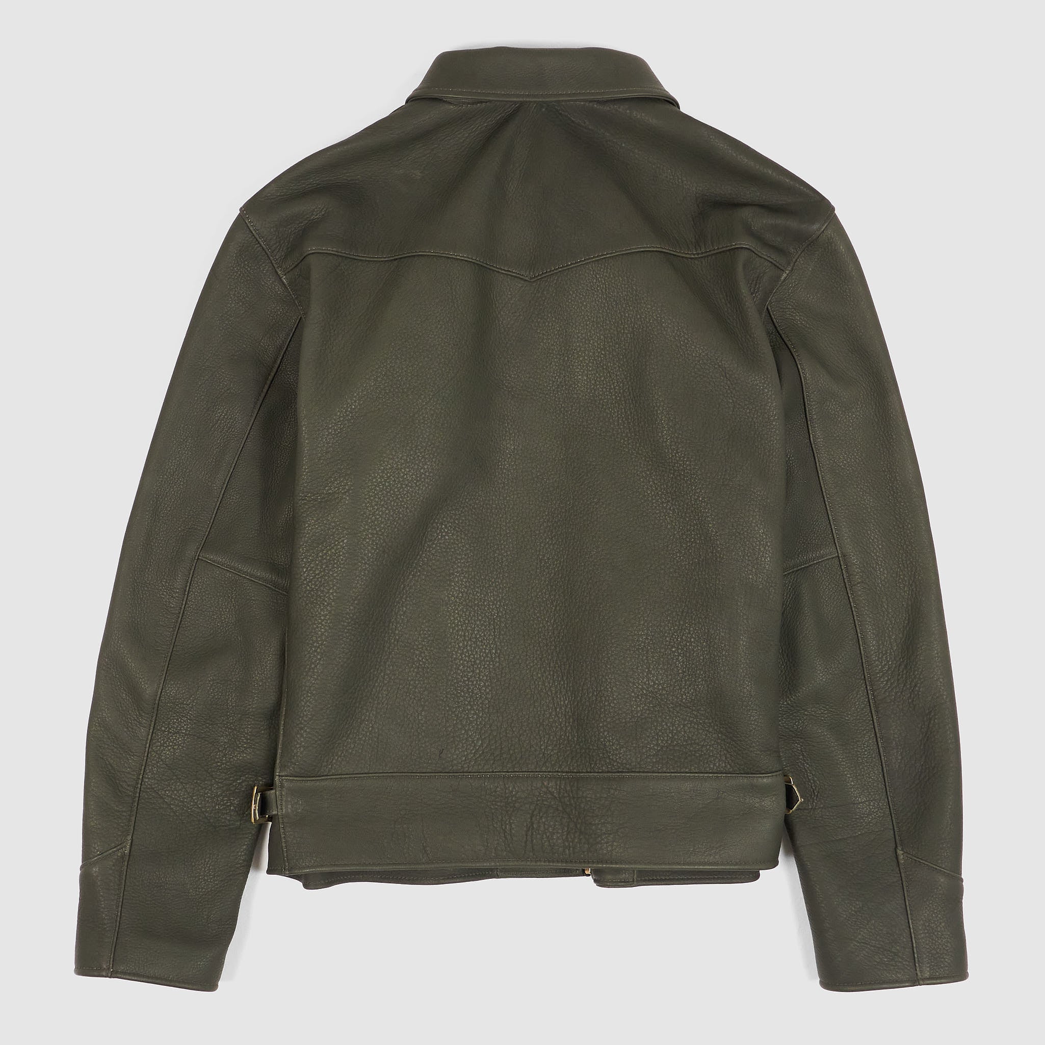 Y'2 Leather DR-45-D Deer Leather Jacket - DeeCee style