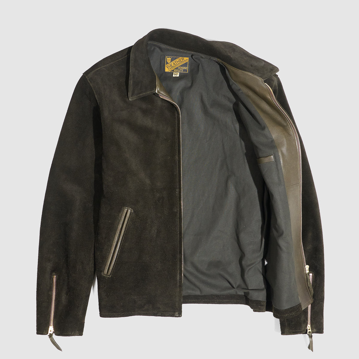 Y'2 Leather Roughout Steer Leather Jacket