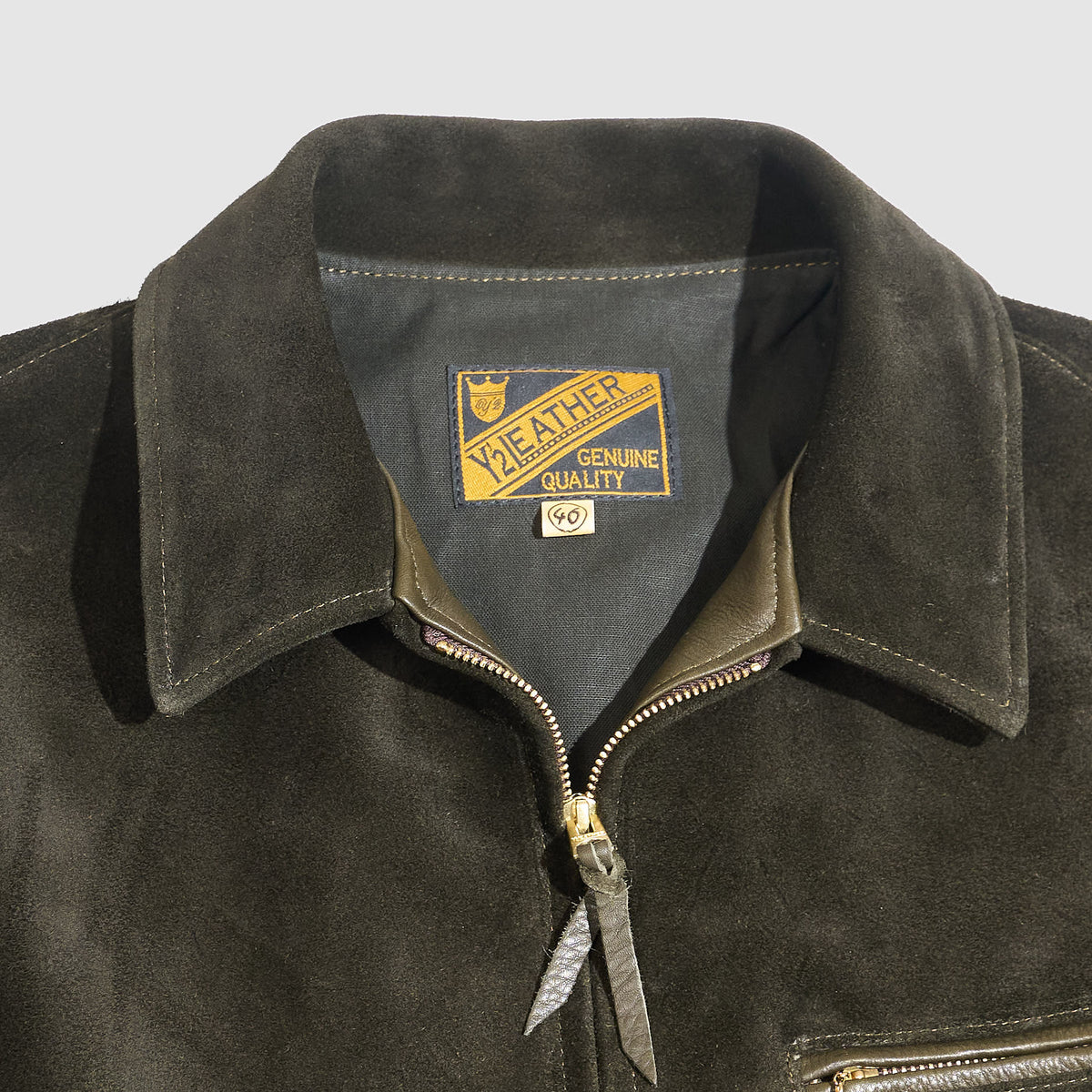 Y'2 Leather Roughout Steer Leather Jacket