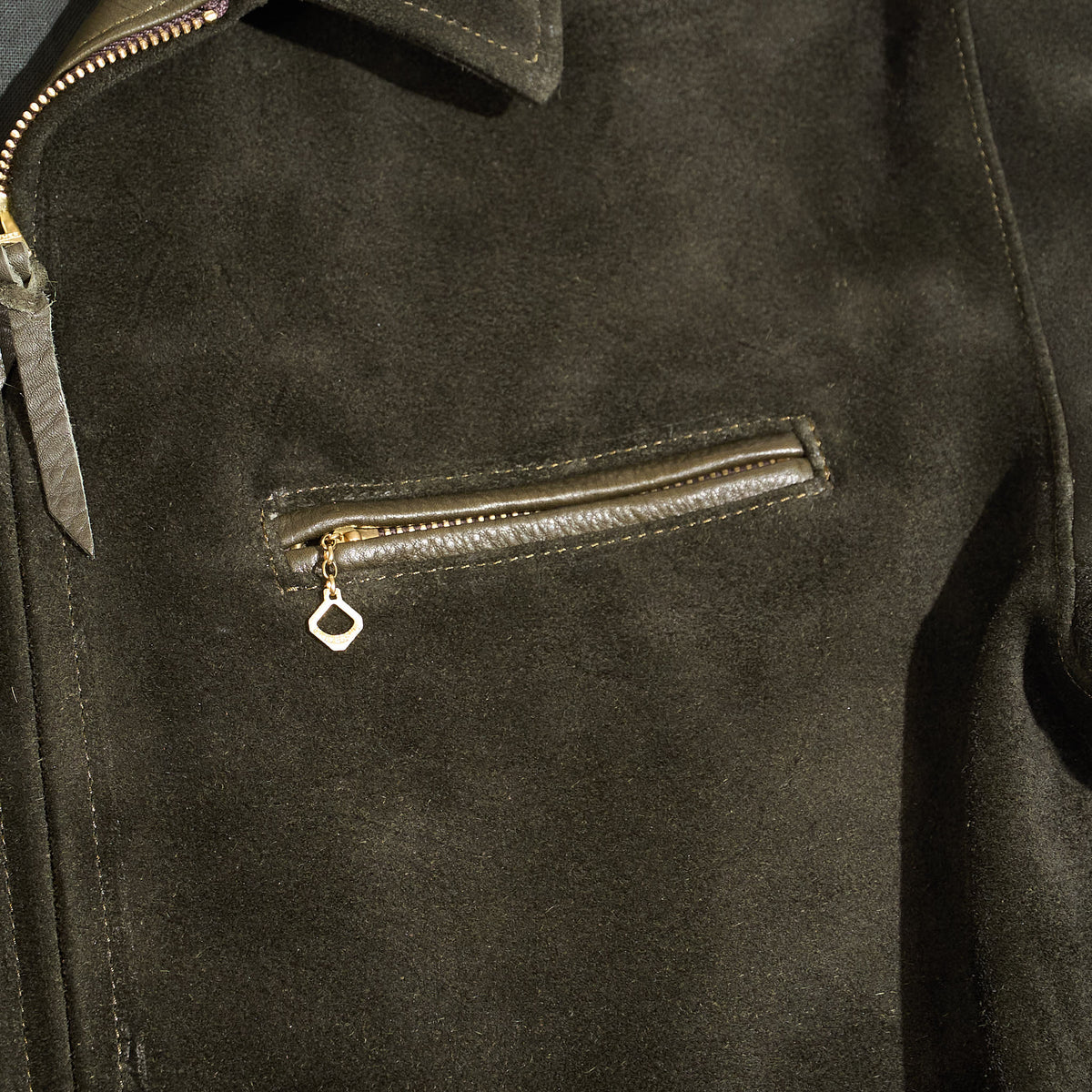 Y'2 Leather Roughout Steer Leather Jacket