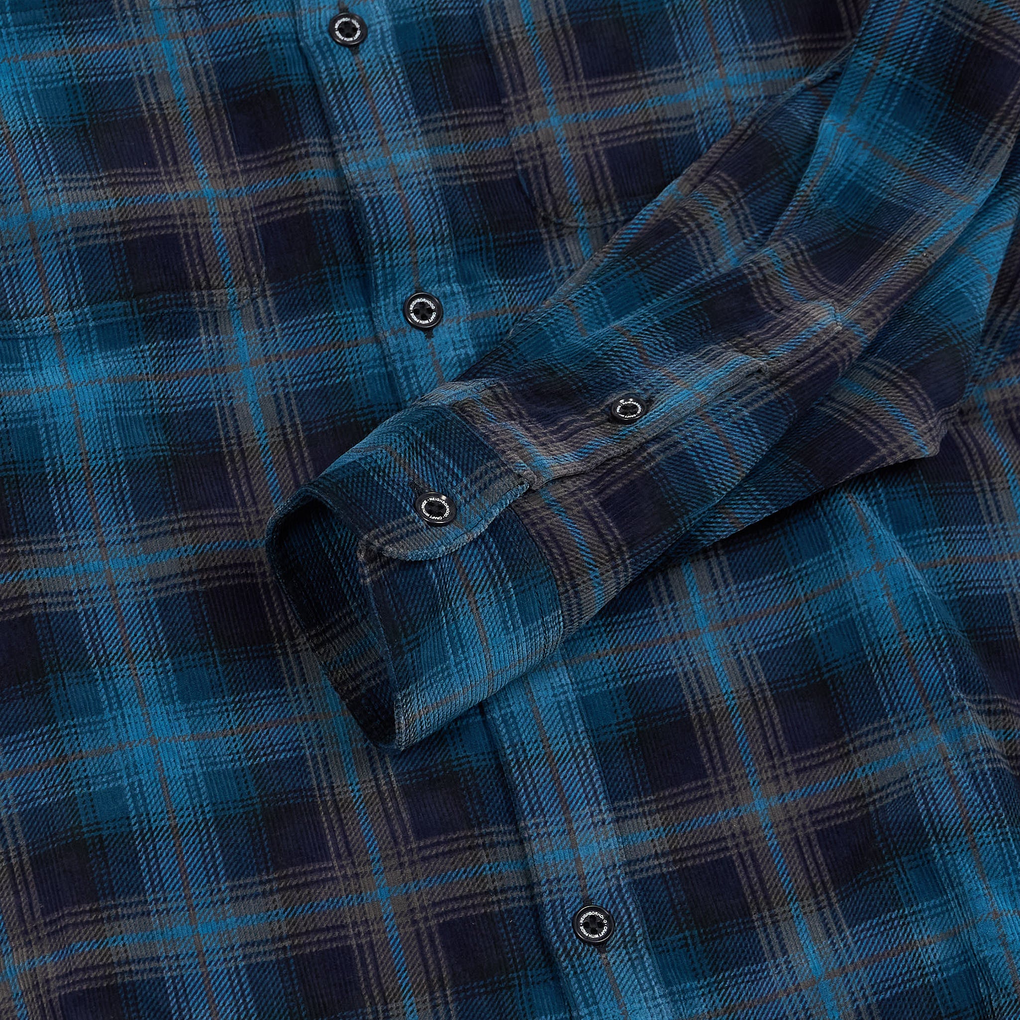 Neighborhood Checked Corduroy Shirt - DeeCee style