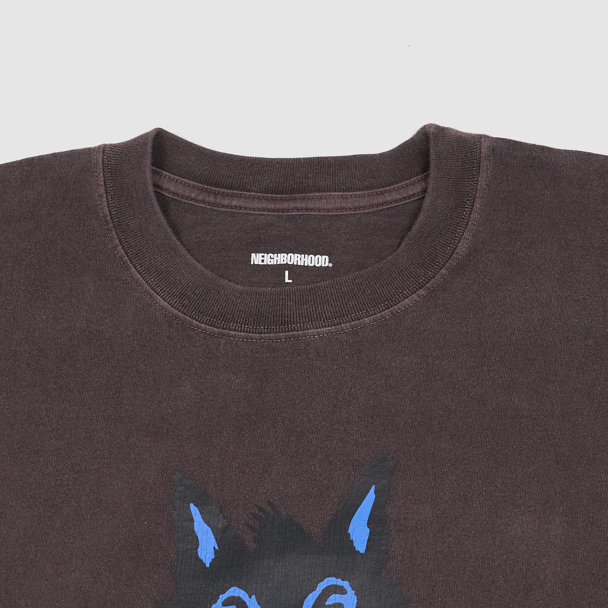 Neighborhood Printed Crew Neck "Wolf" T-Shirt