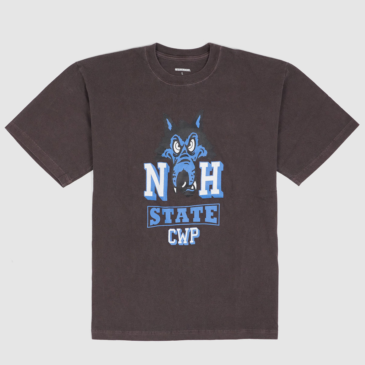 Neighborhood Printed Crew Neck "Wolf" T-Shirt