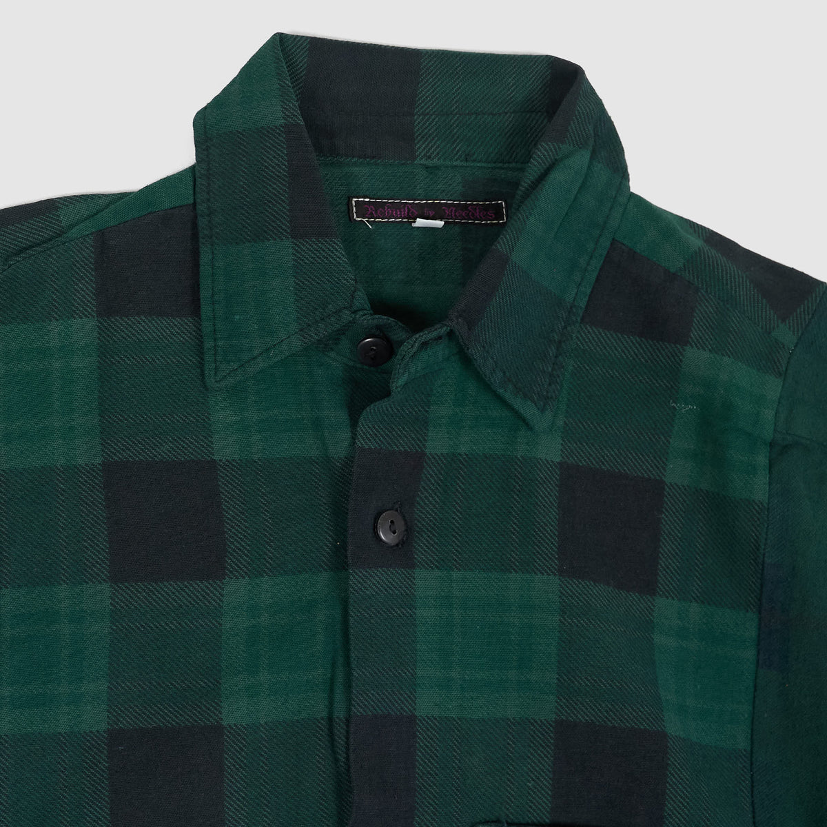 Needles Japan Rebuild 7 Cuts Flannel Shirt